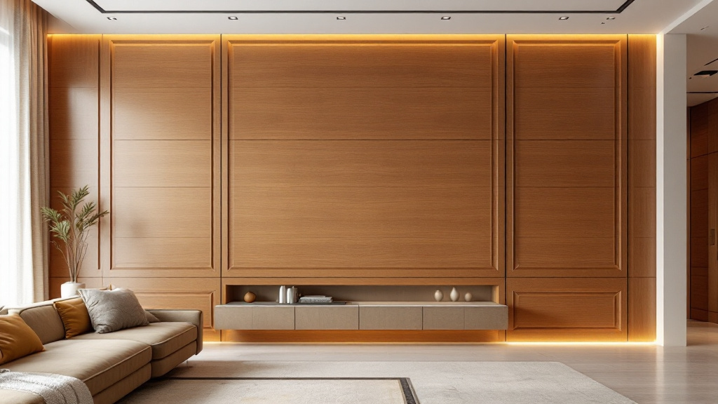 Wood panelling